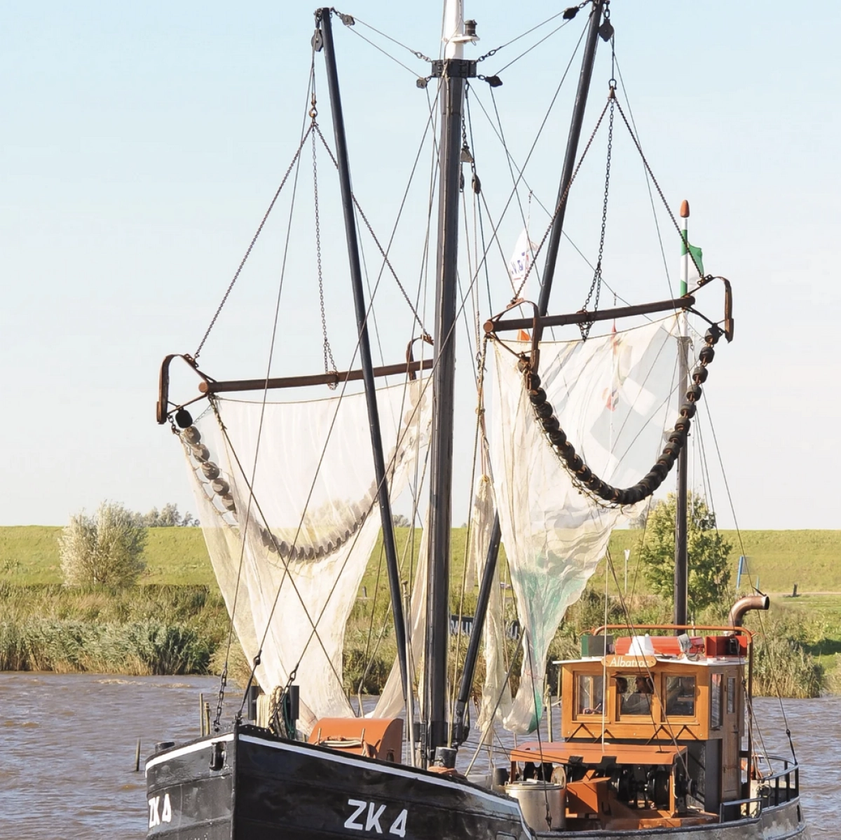 Dagtocht over het Reitdiep op de ZK4/Albatros